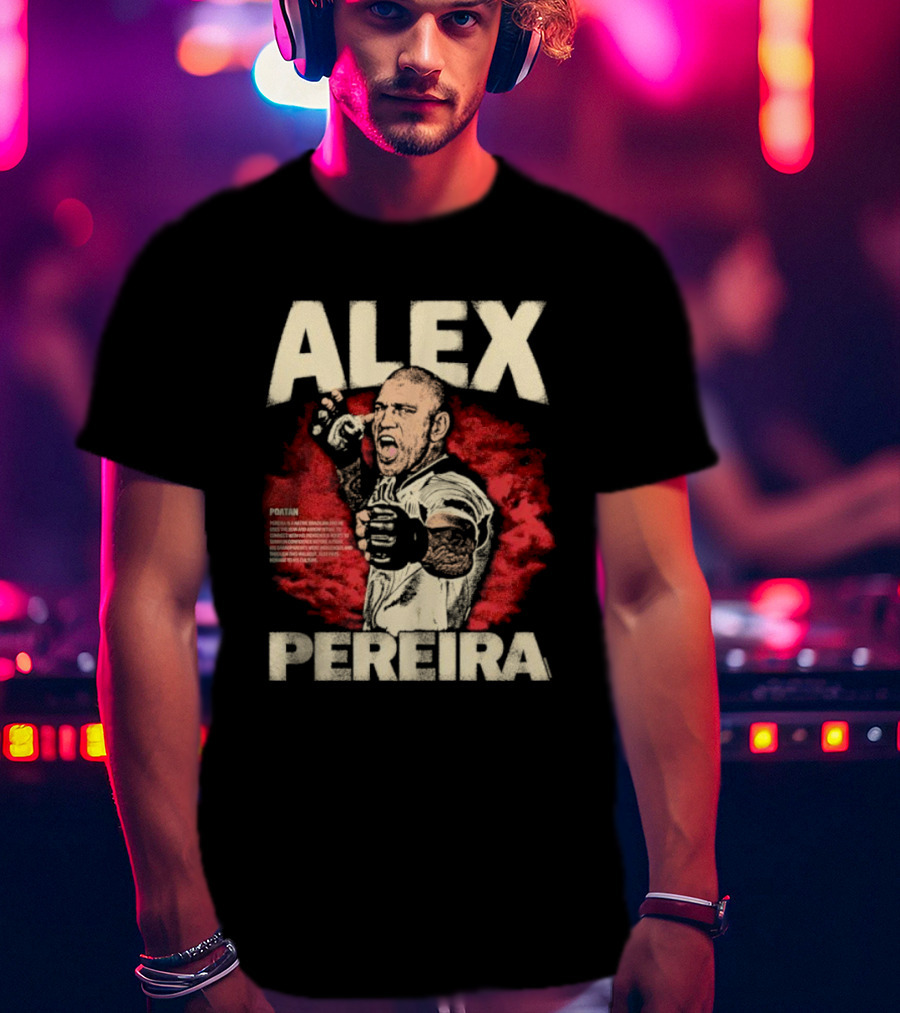 ALEX PEREIRA POATAN Bow And Arrow Fighter T-Shirt