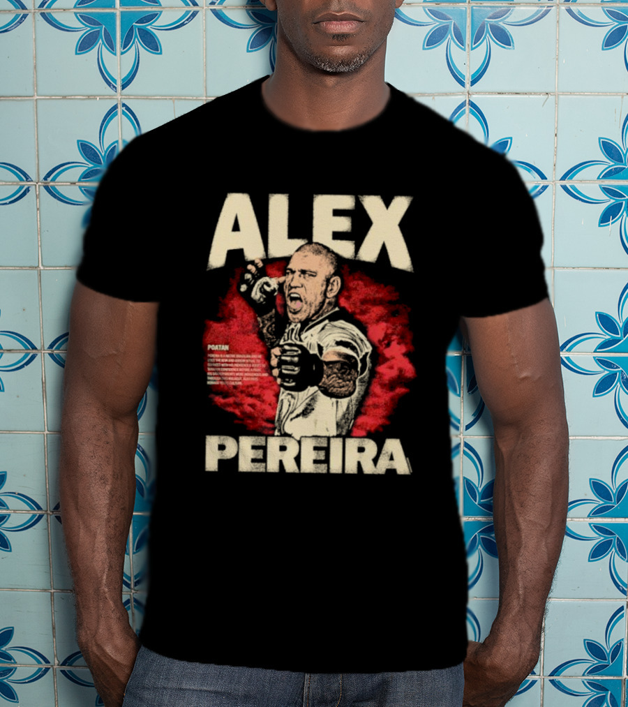 ALEX PEREIRA POATAN Bow And Arrow Fighter T-Shirt