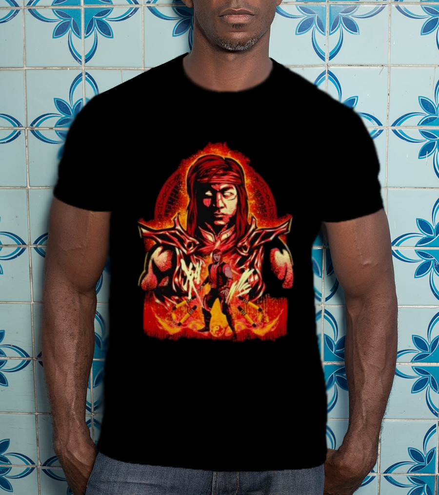 Mortal Kombat Liu Kang Fiery Warrior T-Shirt