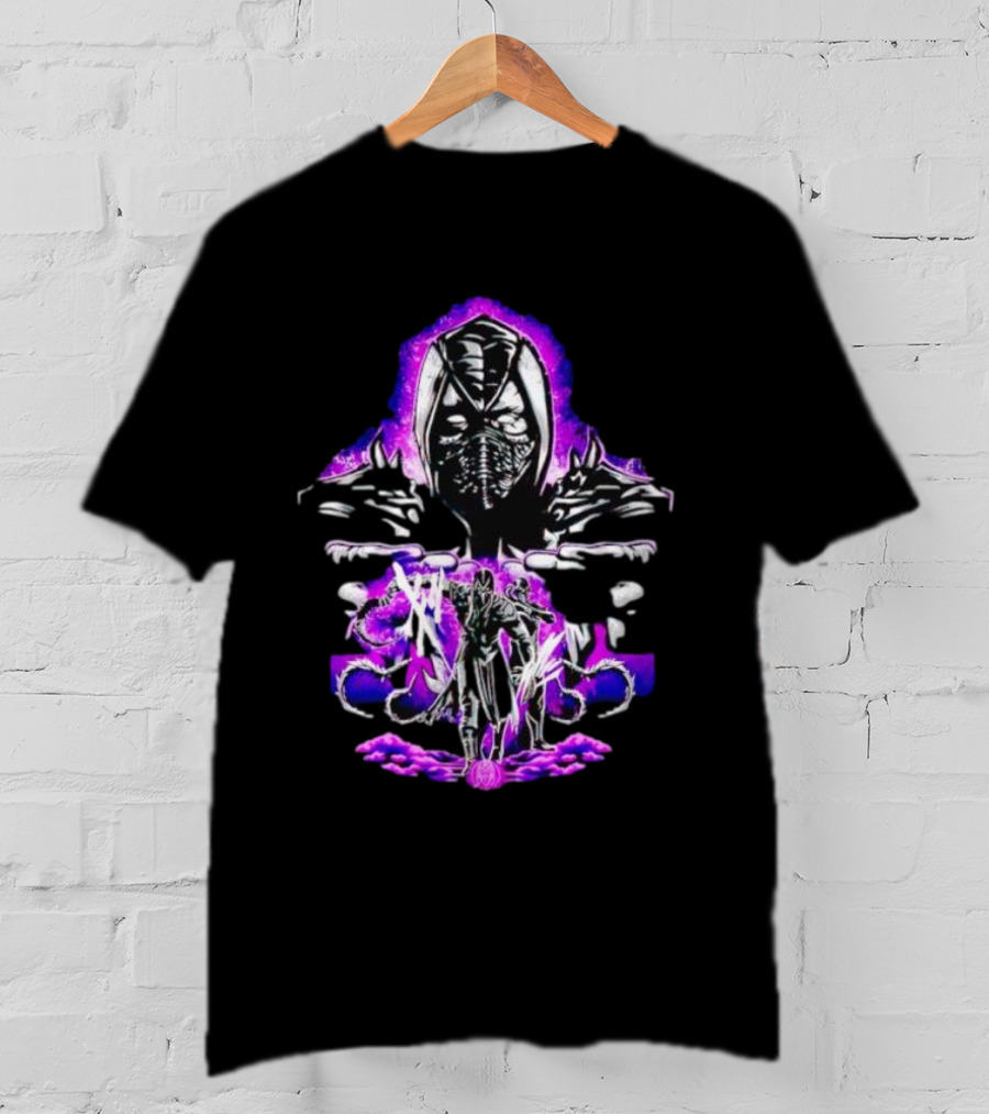 Noob Saibot's Shadow Assault With Purple Aura T-Shirt