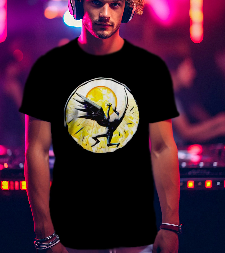 BattleTech Avantis Angels Sunburst Winged T-Shirt