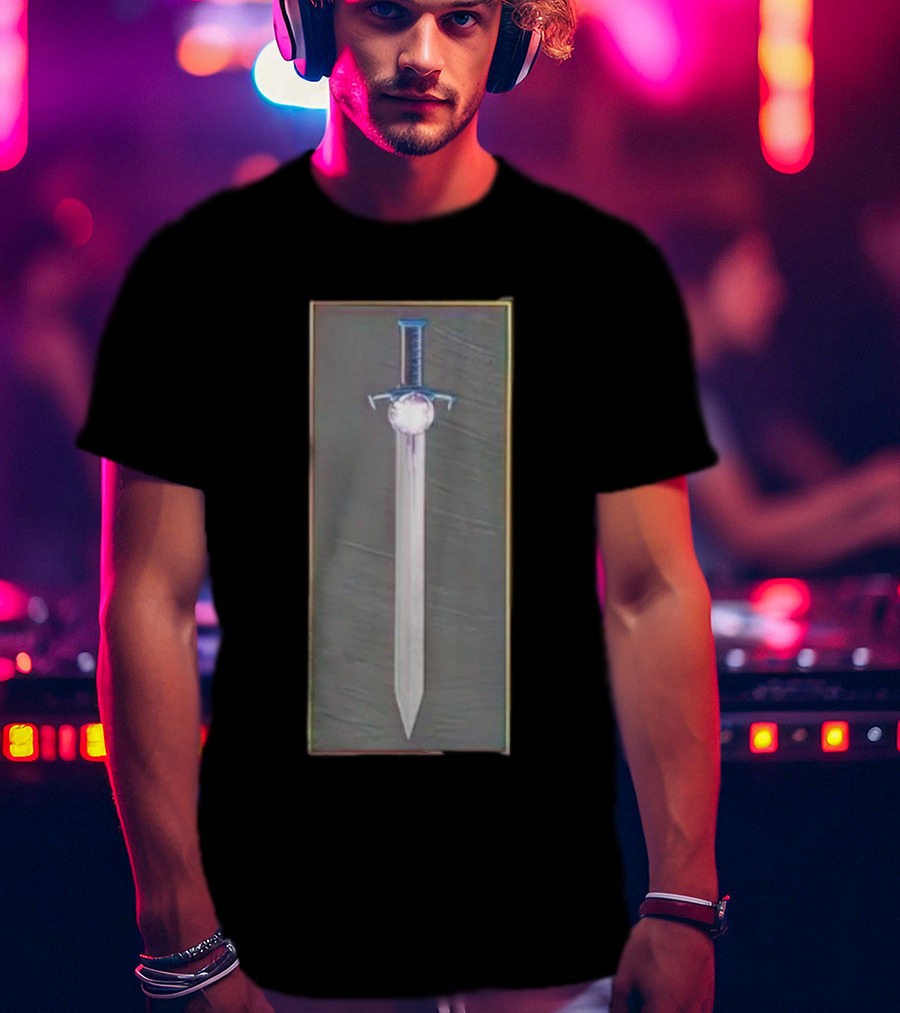 Word Of Blake Sword Emblem BattleTech T-Shirt