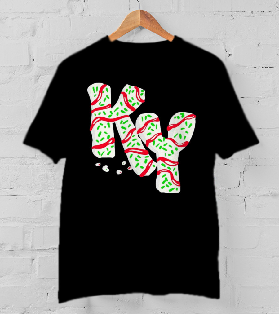 Christmas Treat KY Candy Cane-Inspired T-Shirt
