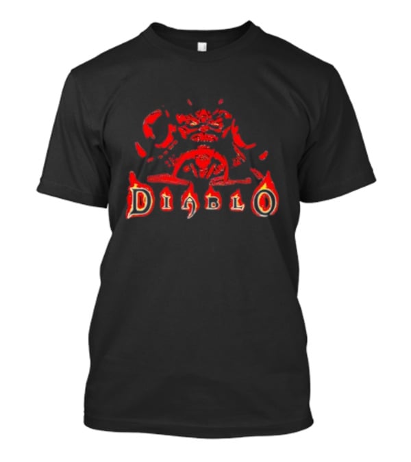 Diablo Better To Die Together Than Face Diablo Alone Red Demon T-Shirt