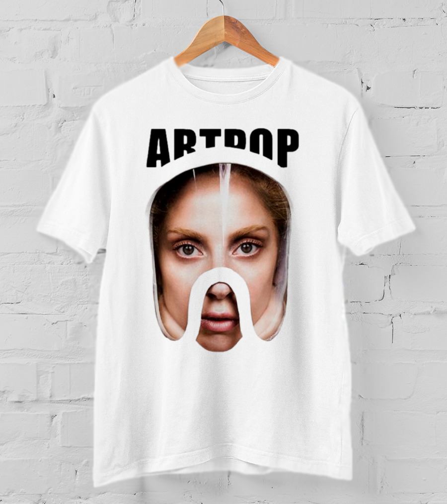 Lady Gaga Artpop Face Mask T-Shirt