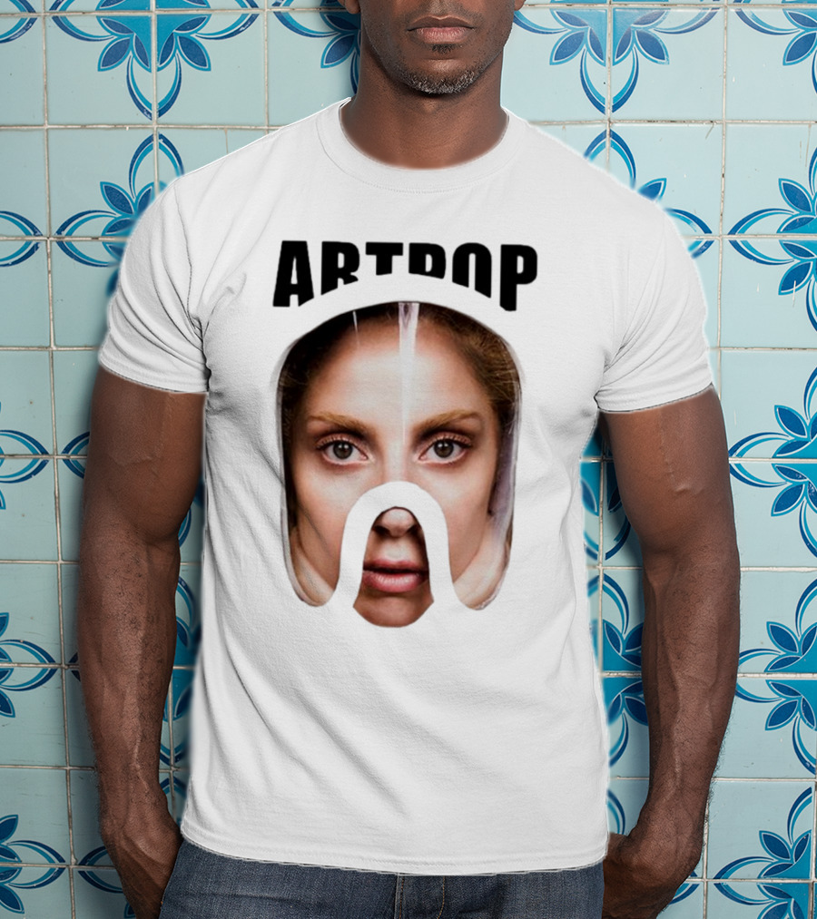 Lady Gaga Artpop Face Mask T-Shirt