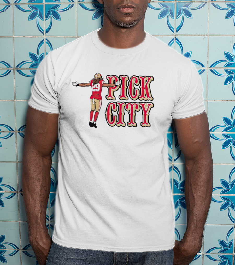 Talanoa Hufanga Pick City 49ers T-Shirt