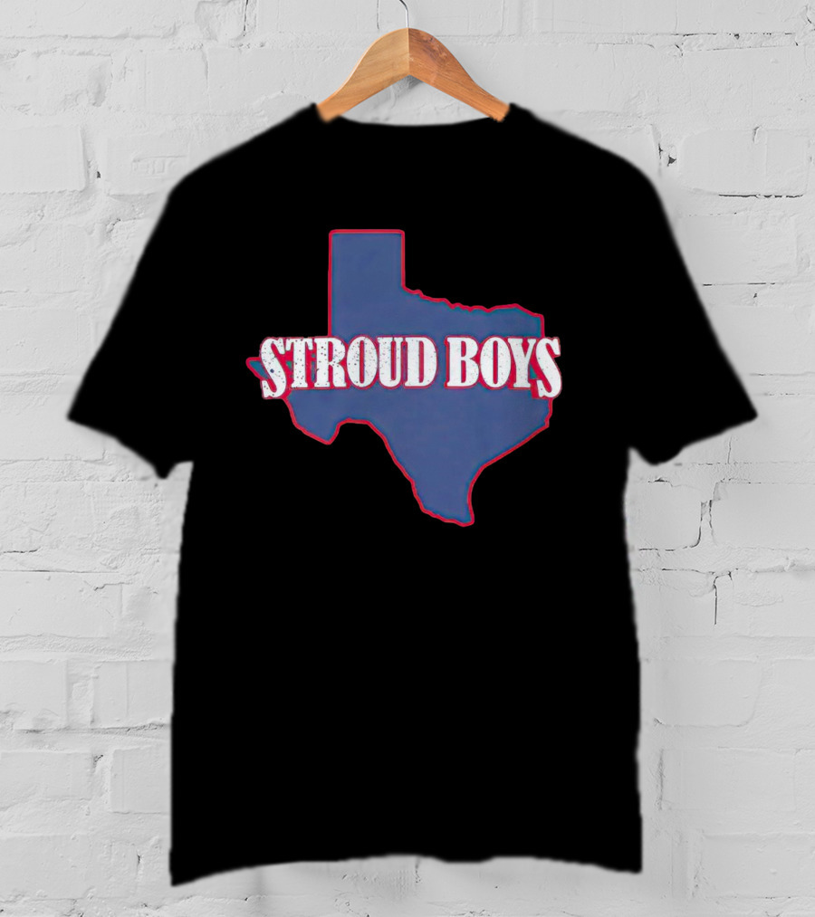 Texas Stroud Boys Texas Map T-Shirt