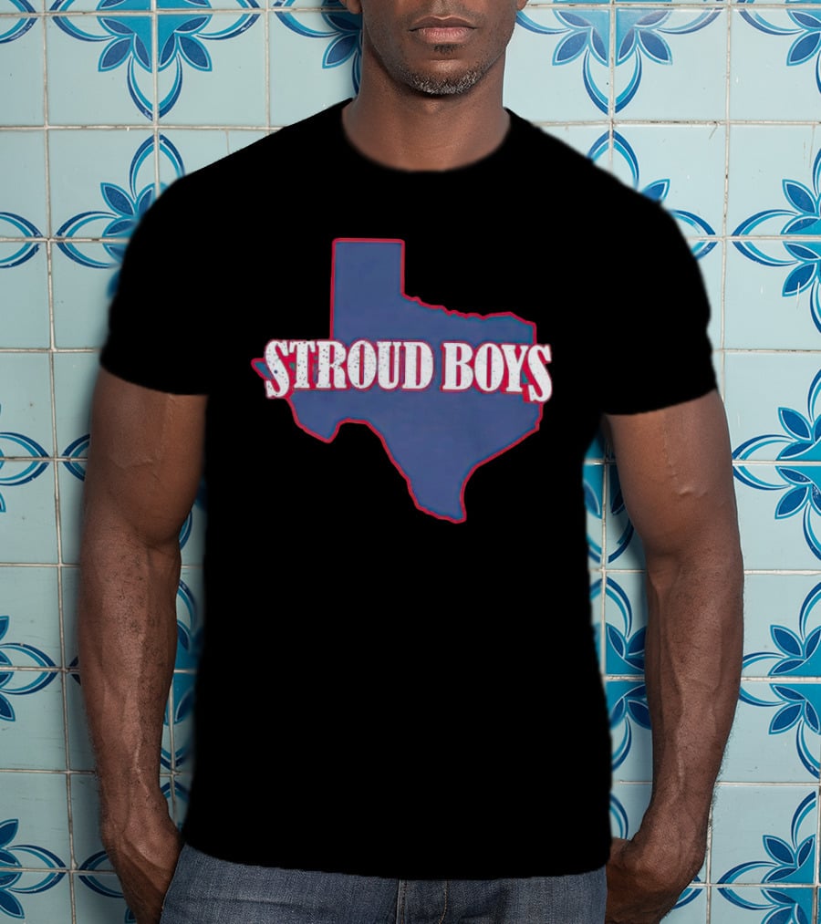Texas Stroud Boys Texas Map T-Shirt