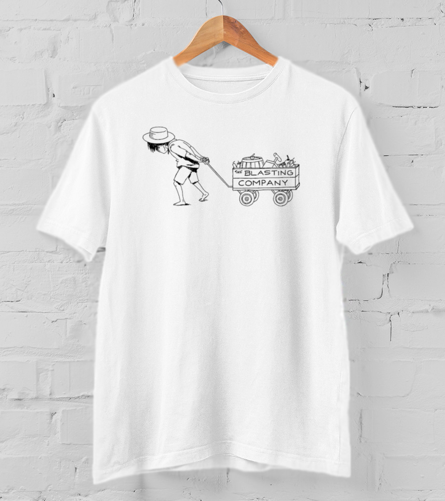 The Blasting Company Wagon Pull T-Shirt