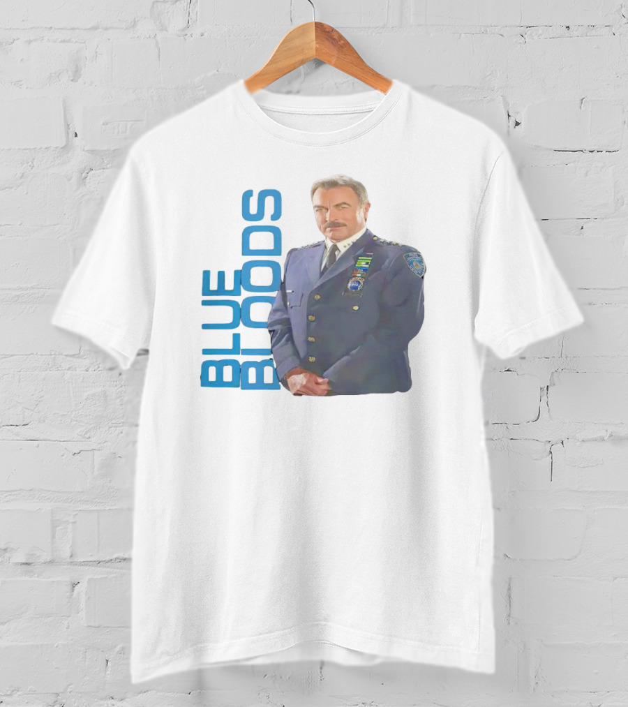Blue Bloods Tom Selleck Commissioner Frank Reagan T-Shirt