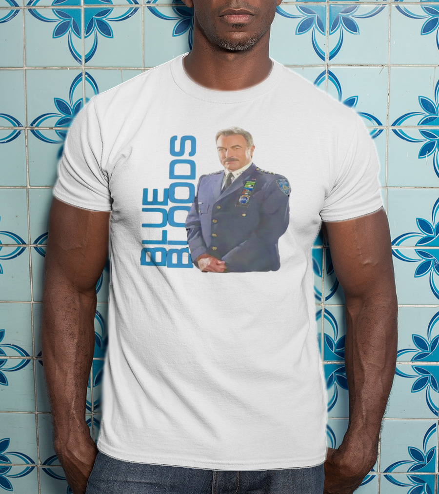 Blue Bloods Tom Selleck Commissioner Frank Reagan T-Shirt