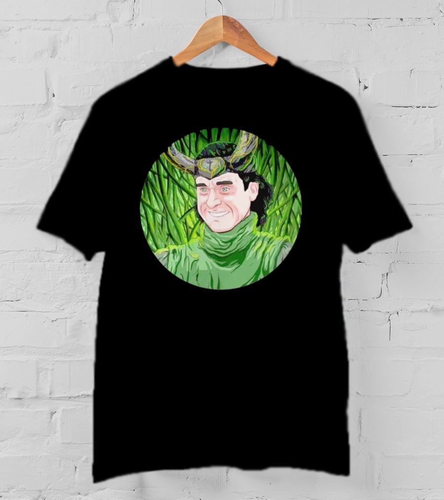 Breaking Bad Loki Crossover Horned Green Character T-Shirt