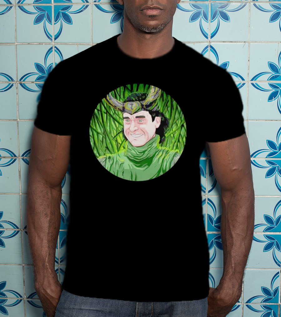 Breaking Bad Loki Crossover Horned Green Character T-Shirt