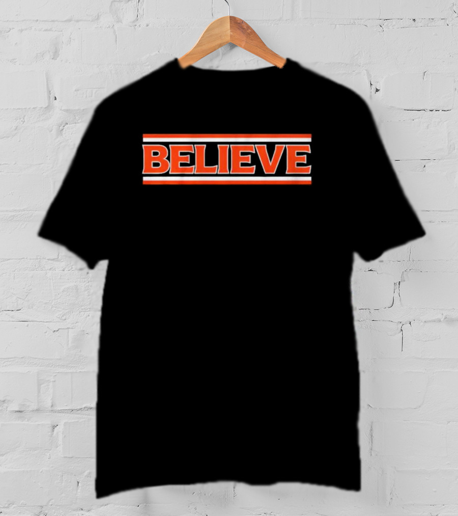 Cleveland Browns Believe Football T-Shirt
