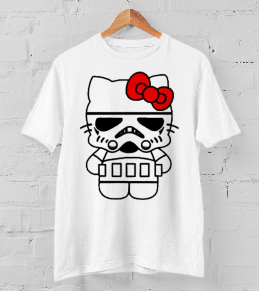 Hello Kitty Star Wars Stormtrooper Crossover T-Shirt