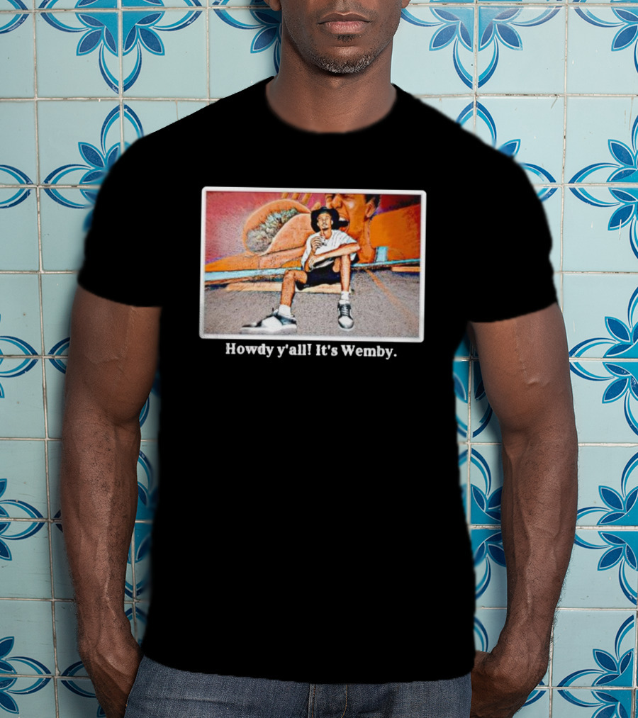 Howdy Y’all It’s Wemby Vintage Style Retro T-Shirt