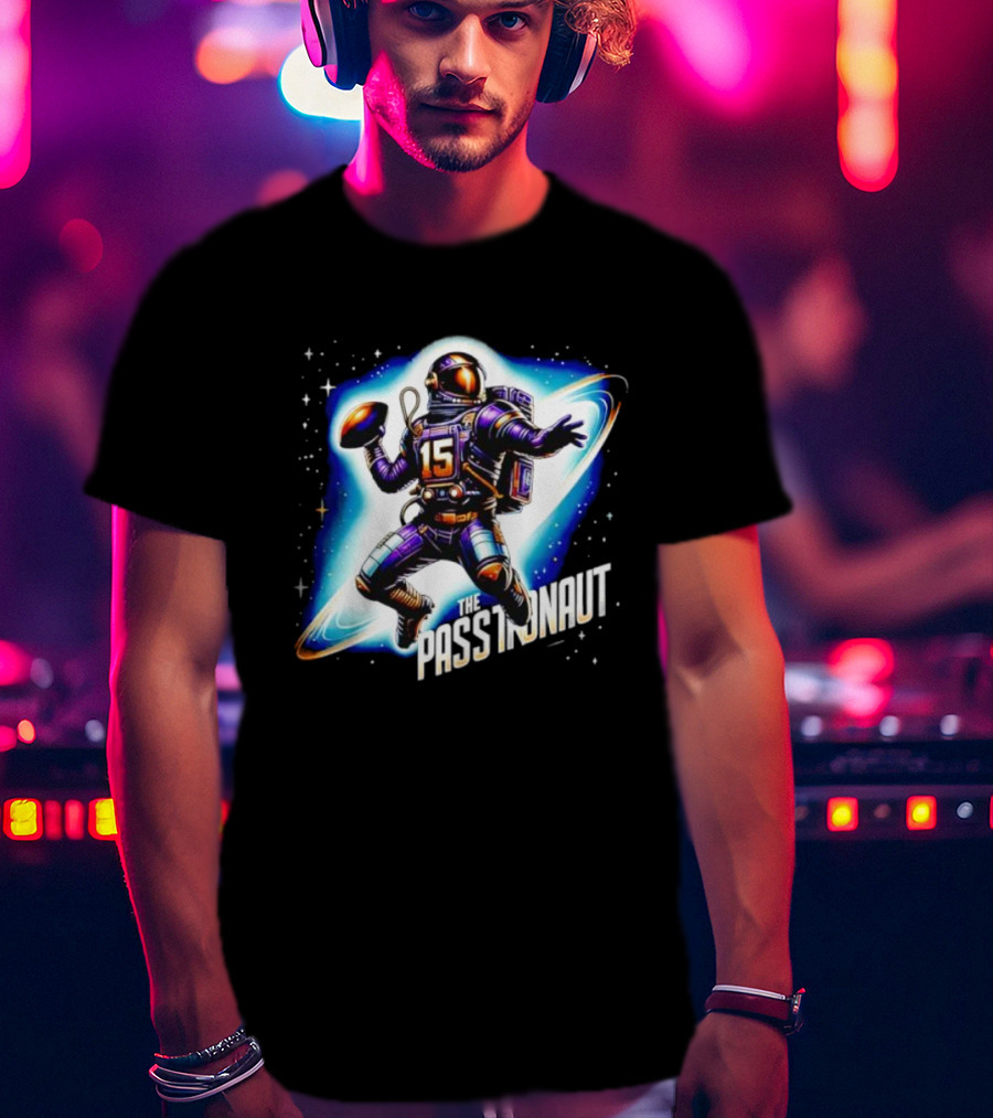 Josh Dobbs The Passtronaut Space Football 15 T-Shirt