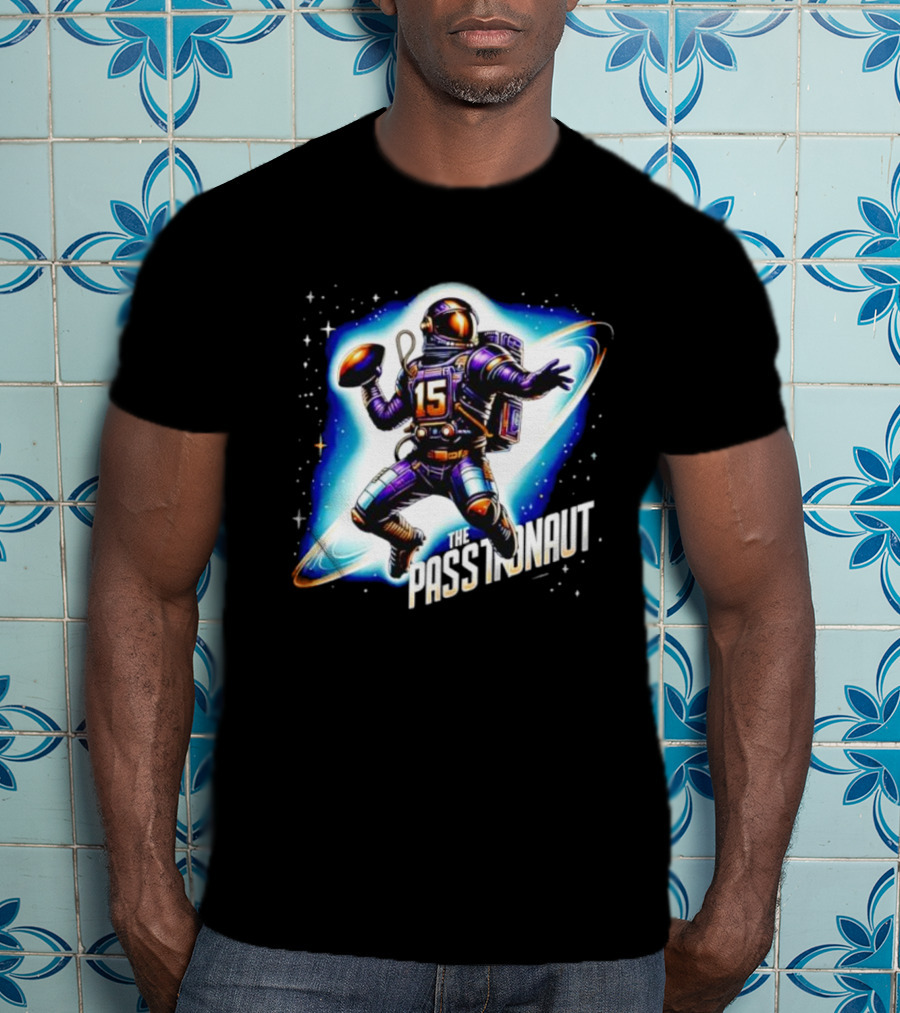 Josh Dobbs The Passtronaut Space Football 15 T-Shirt