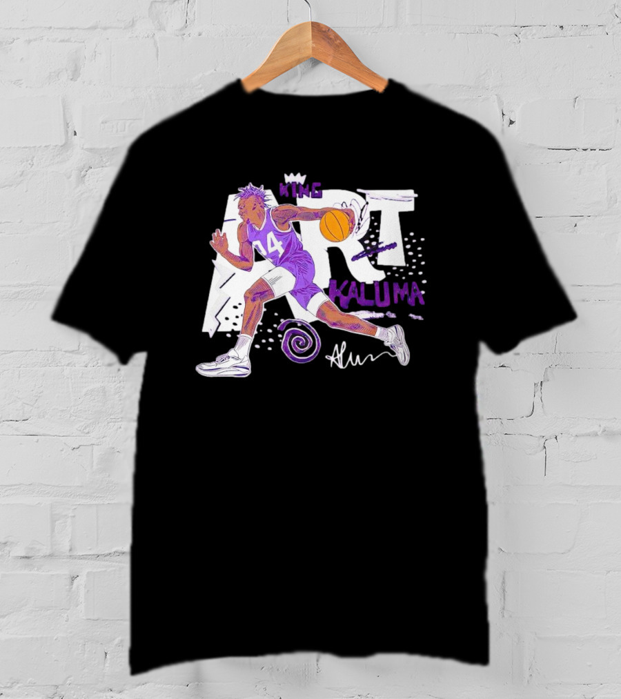 King Arthur Kaluma 14 Basketball Signature T-Shirt