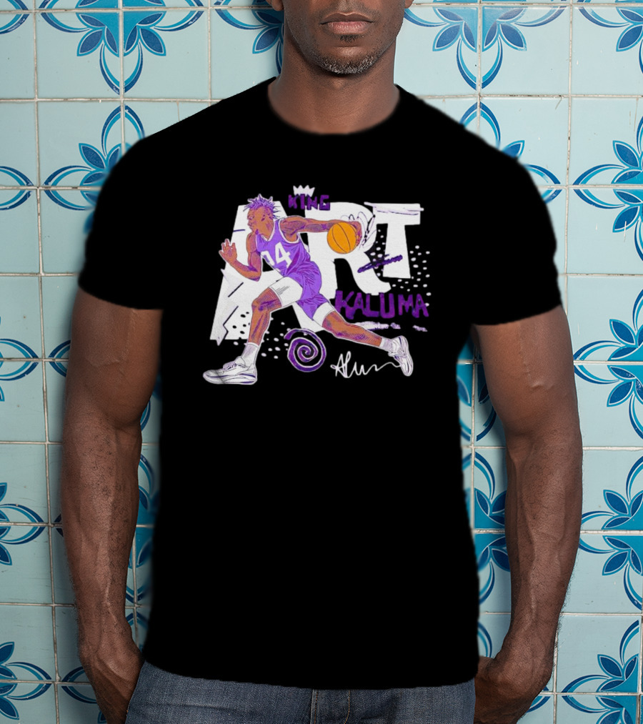 King Arthur Kaluma 14 Basketball Signature T-Shirt