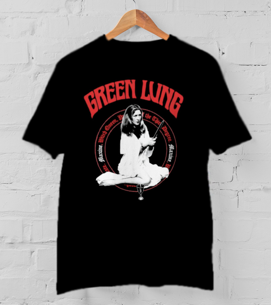 Green Lung Maxine Witch Queen Black Magic Ritual Iconic T-Shirt