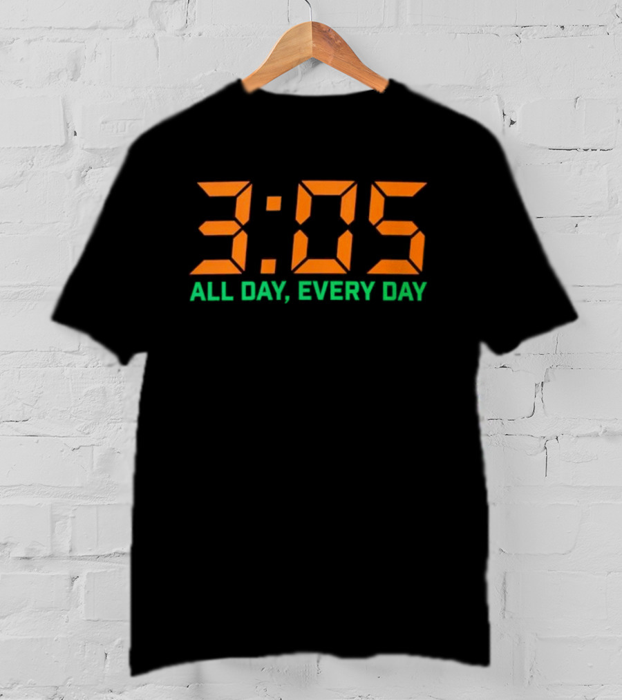 3:05 All Day Every Day Miami 305 T-Shirt