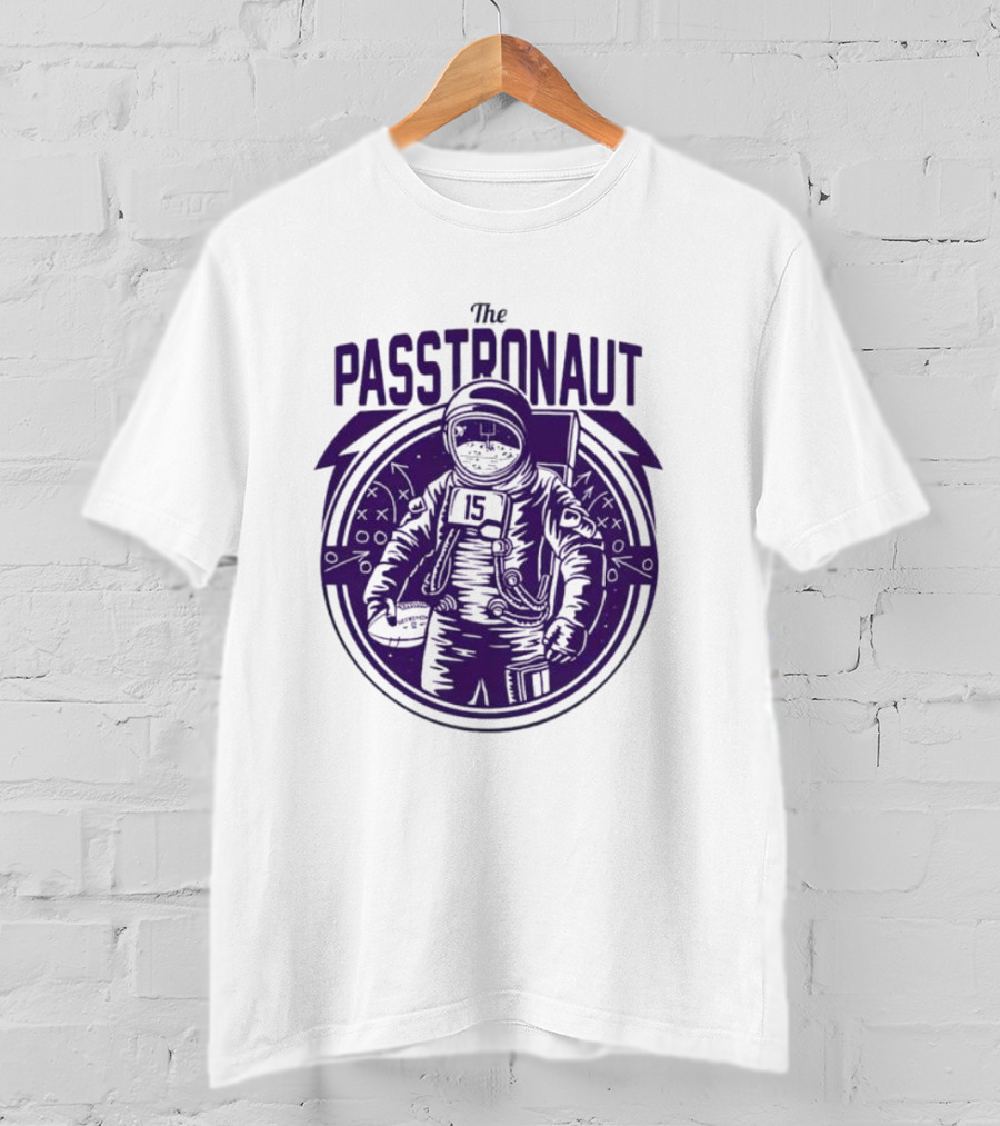 Minnesota Vikings The Passtronaut Astronaut Player Number 15 T-Shirt