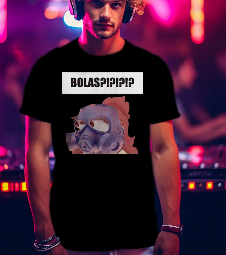 Bolas Jaiden Animations Gas Mask Character Expression T-Shirt