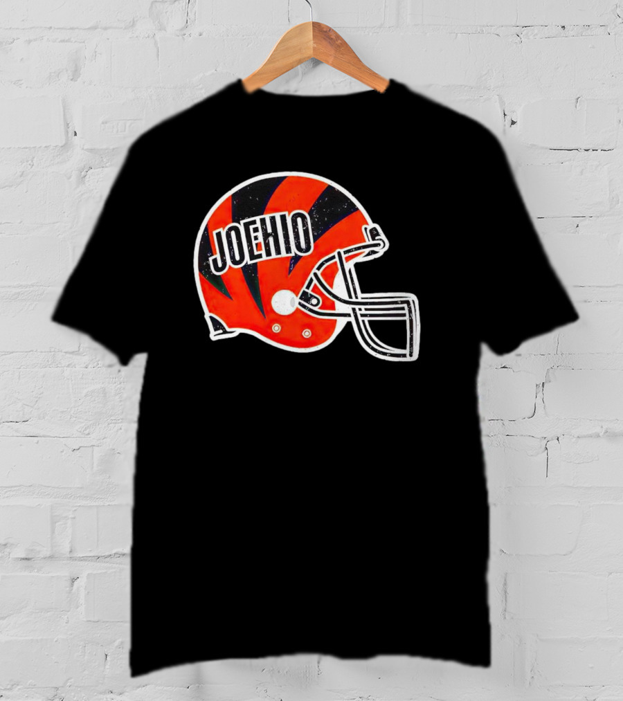 Cincinnati Bengals Joehio Football Helmet T-Shirt