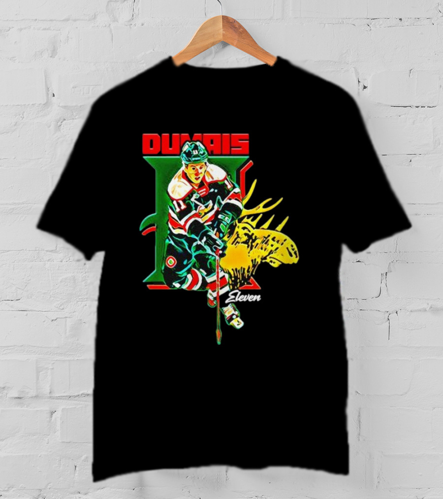 Dumais Eleven Halifax Mooseheads Hockey Player Image T-Shirt