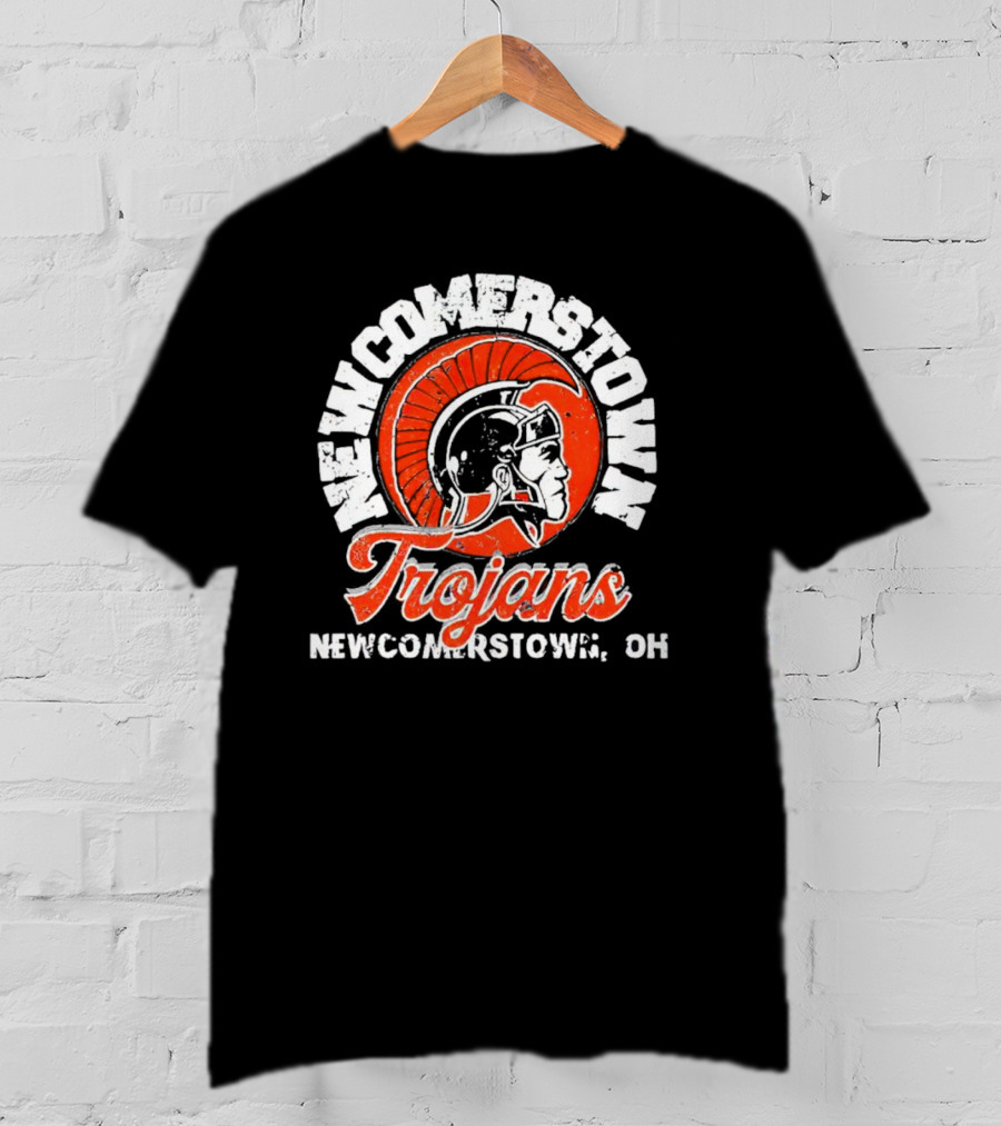 Newcomerstown Trojans Newcomerstown OH Helmet Emblem T-Shirt