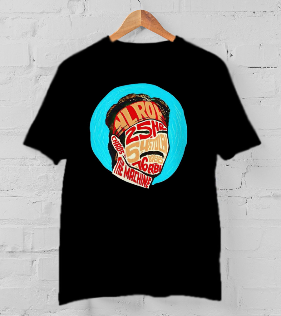 NL Roy 25 HR 54 Stolen Bases 61 RBI Chaos The Machine T-Shirt