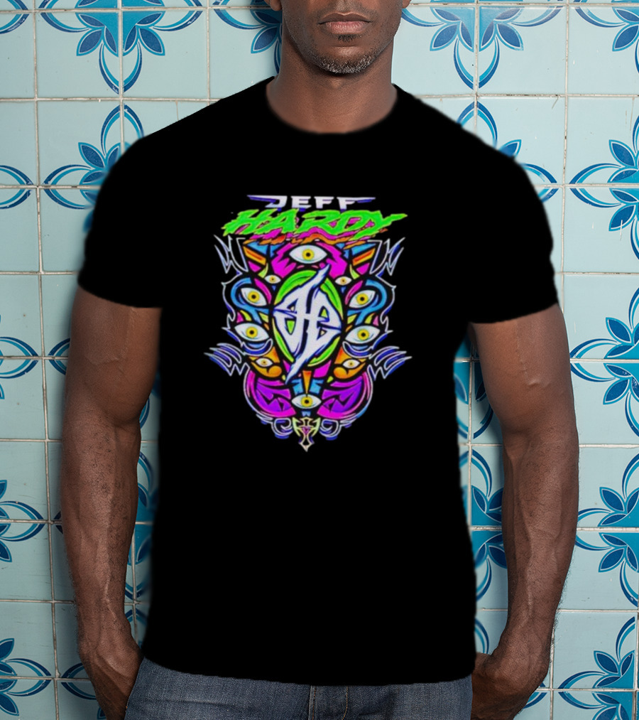 Jeff Hardy Spectral Neon Eye T-Shirt