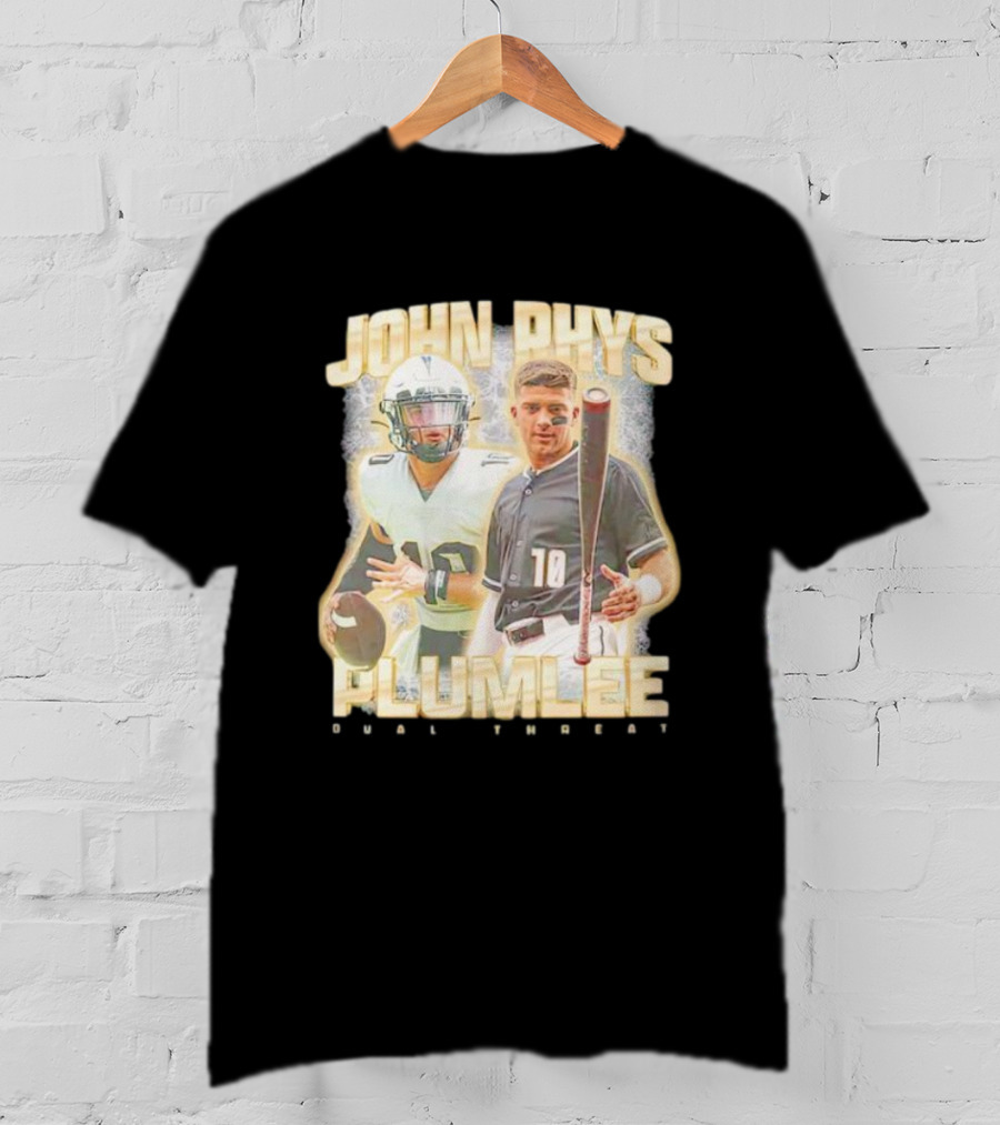 John Rhys Plumlee Dual Threat Collage T-Shirt