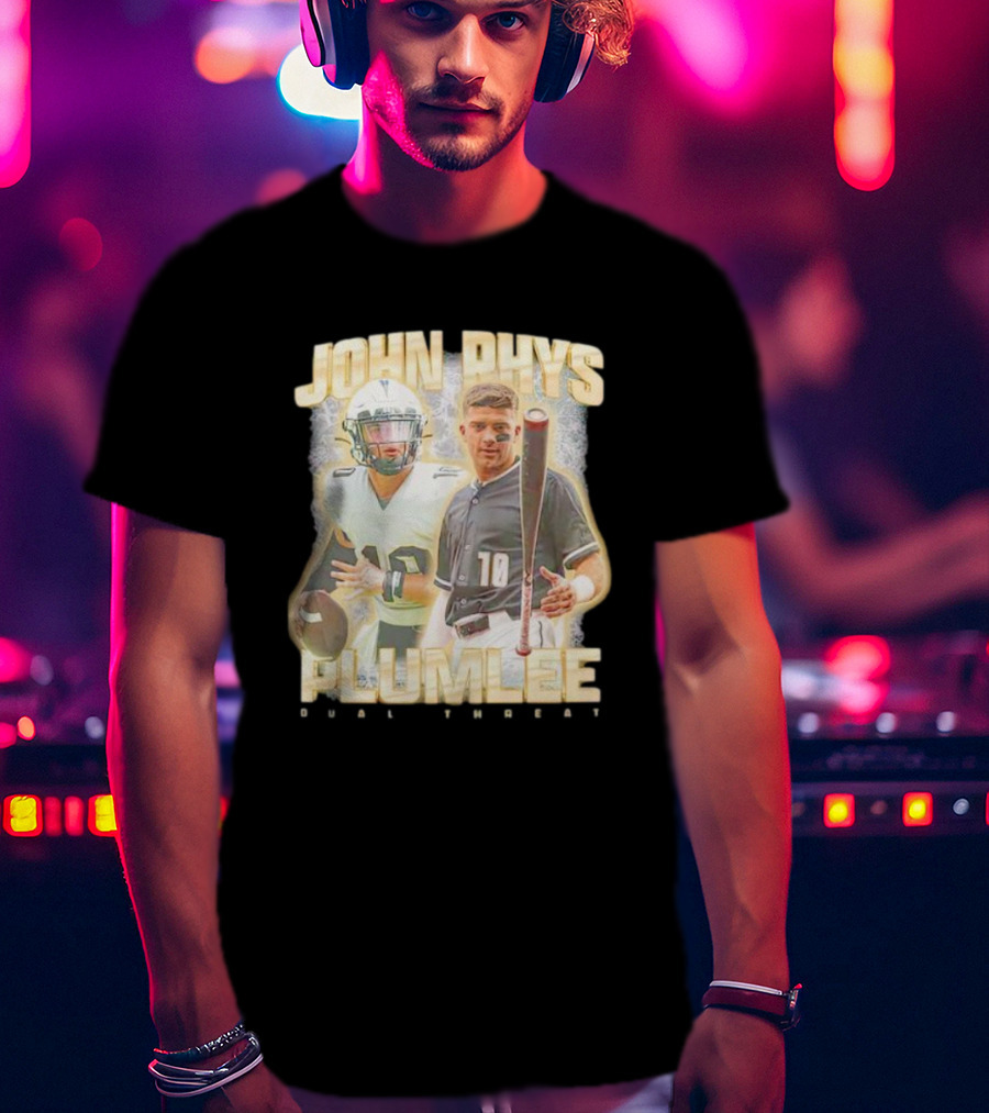 John Rhys Plumlee Dual Threat Collage T-Shirt