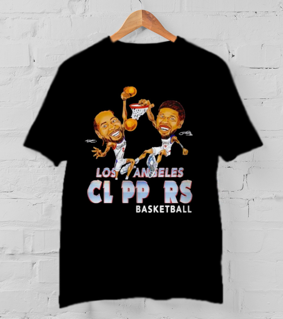 Los Angeles Clippers Basketball Run It Back 213 Vintage T-Shirt