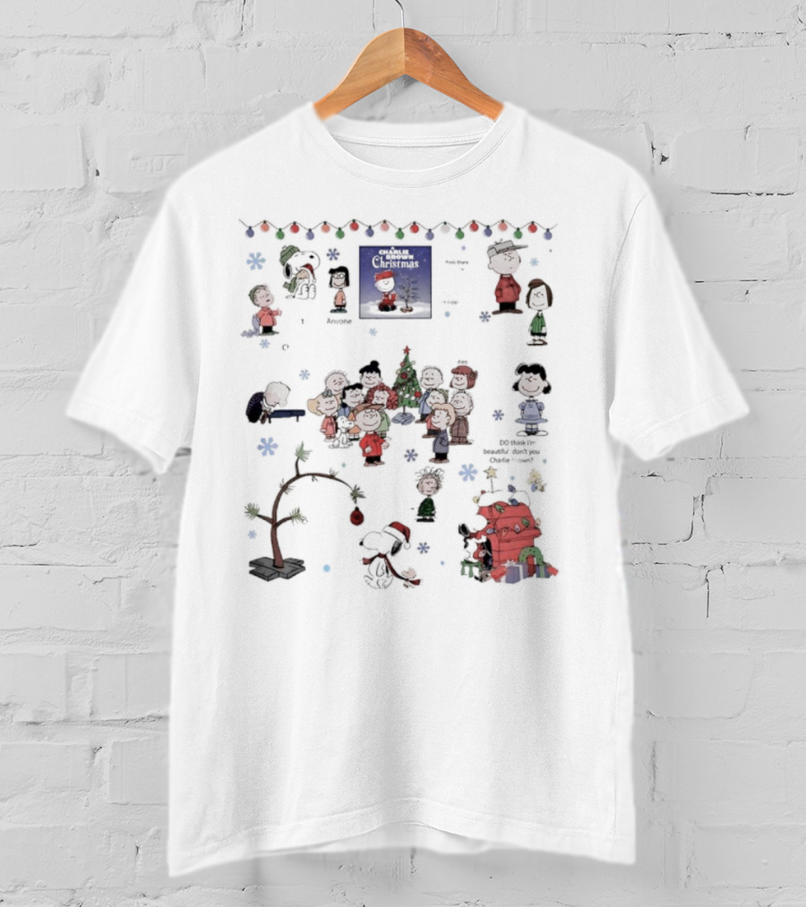 A Charlie Brown Christmas Snoopy And Peanuts Holiday T-Shirt