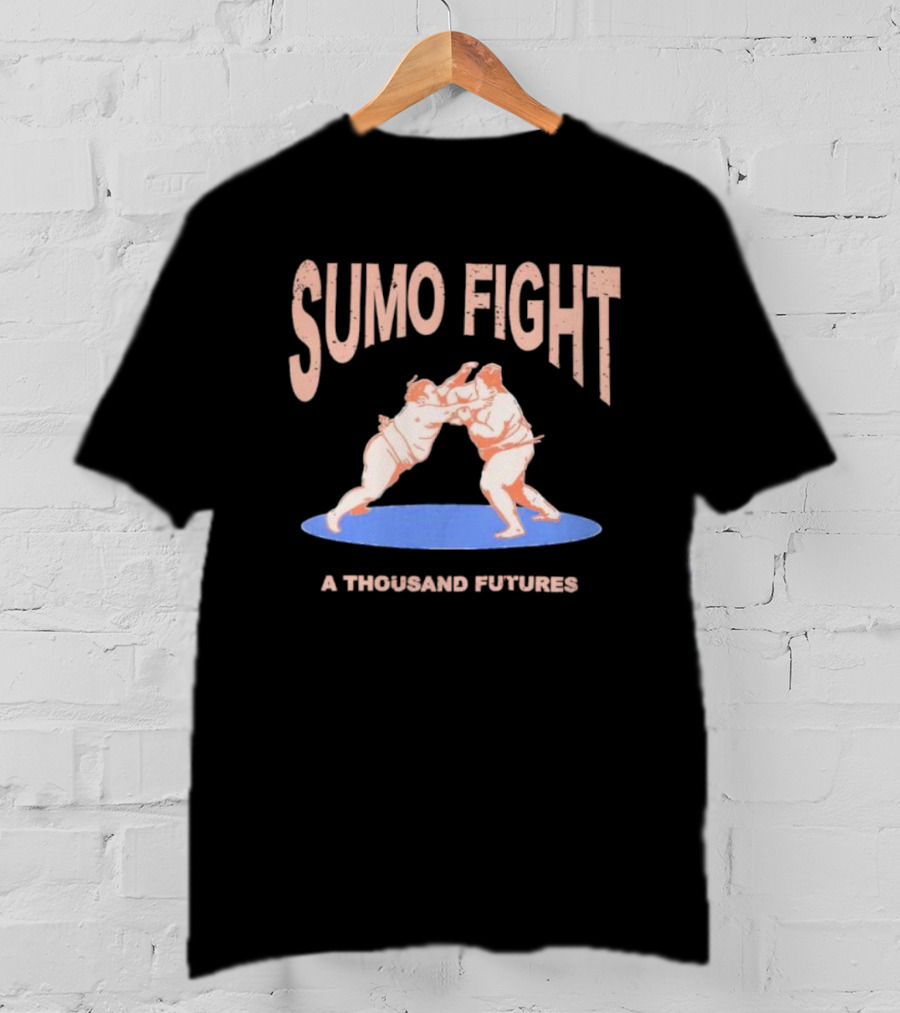 Sumo Fight A Thousand Futures Wrestling Match Iconic T-Shirt