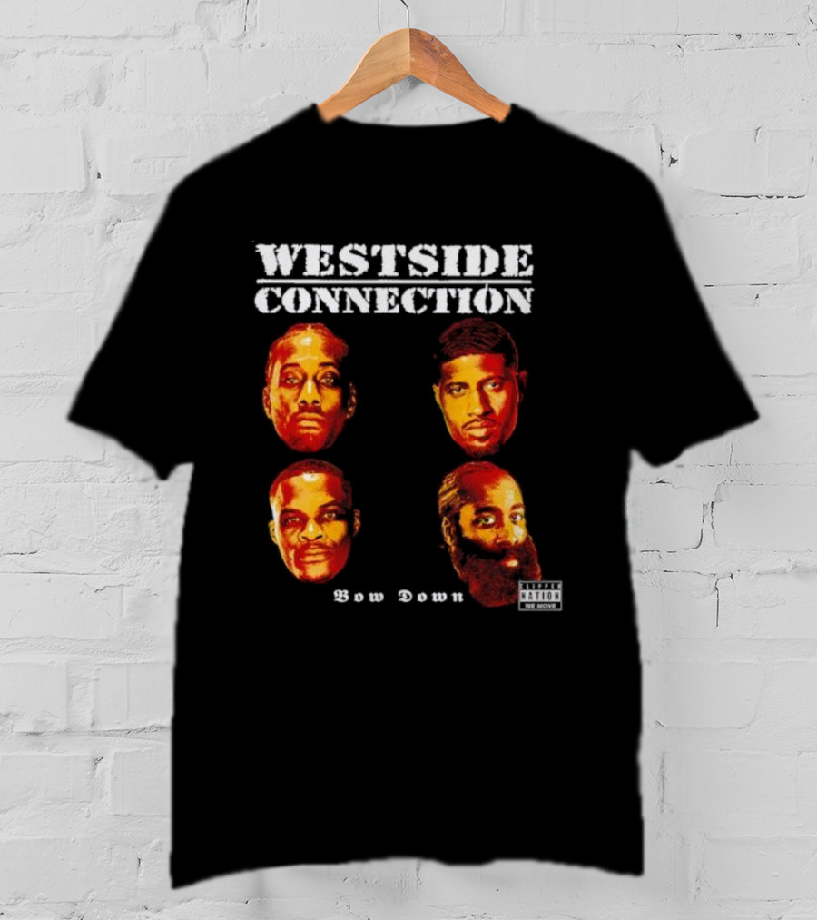 Westside Connection Bow Down Album Cover Featuring Faces T-Shirt