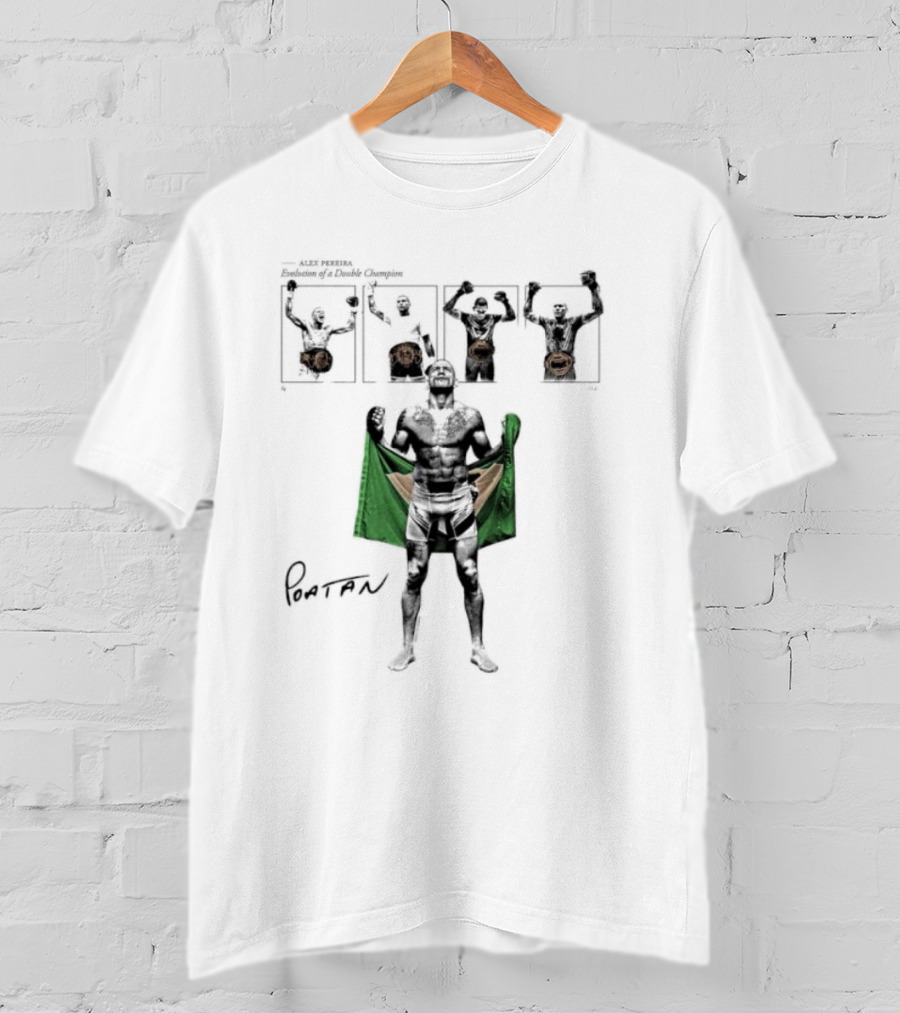 Alex Pereira Poatan Brazilian Double Champion T-Shirt