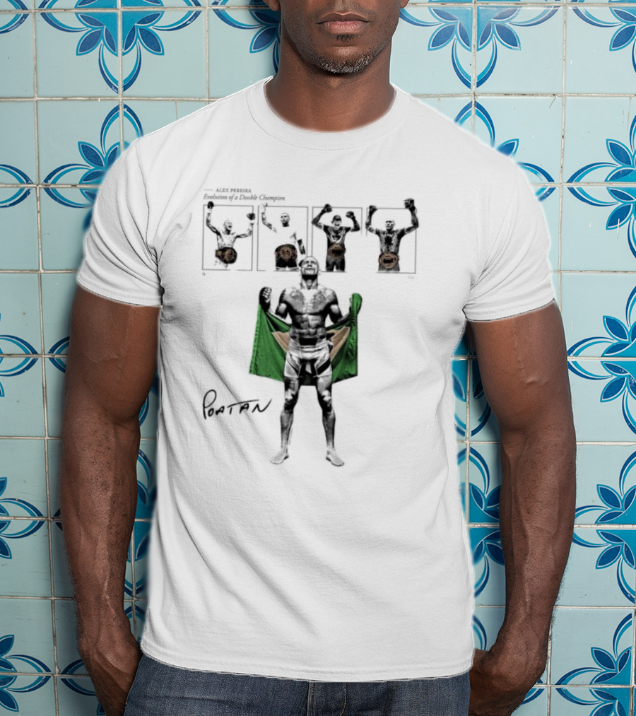 Alex Pereira Poatan Brazilian Double Champion T-Shirt