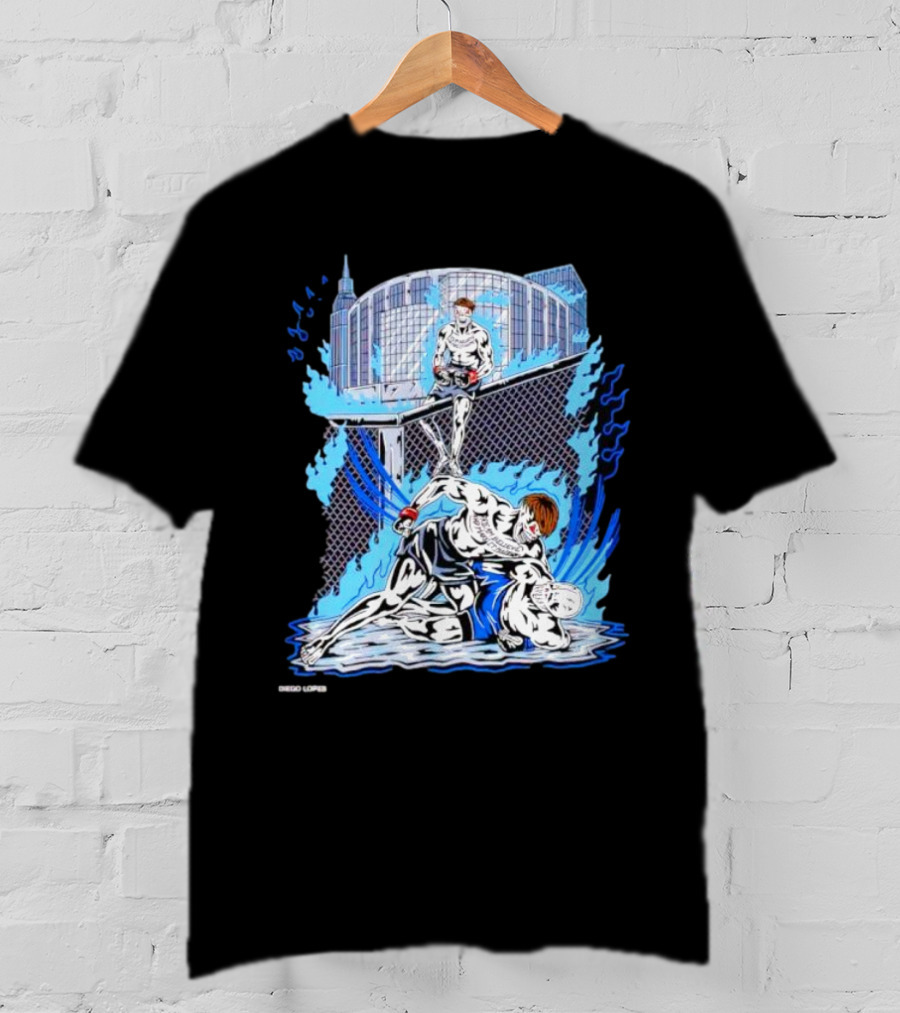 Diego Lopes Moments MMA Showdown Arena Spectacle T-Shirt
