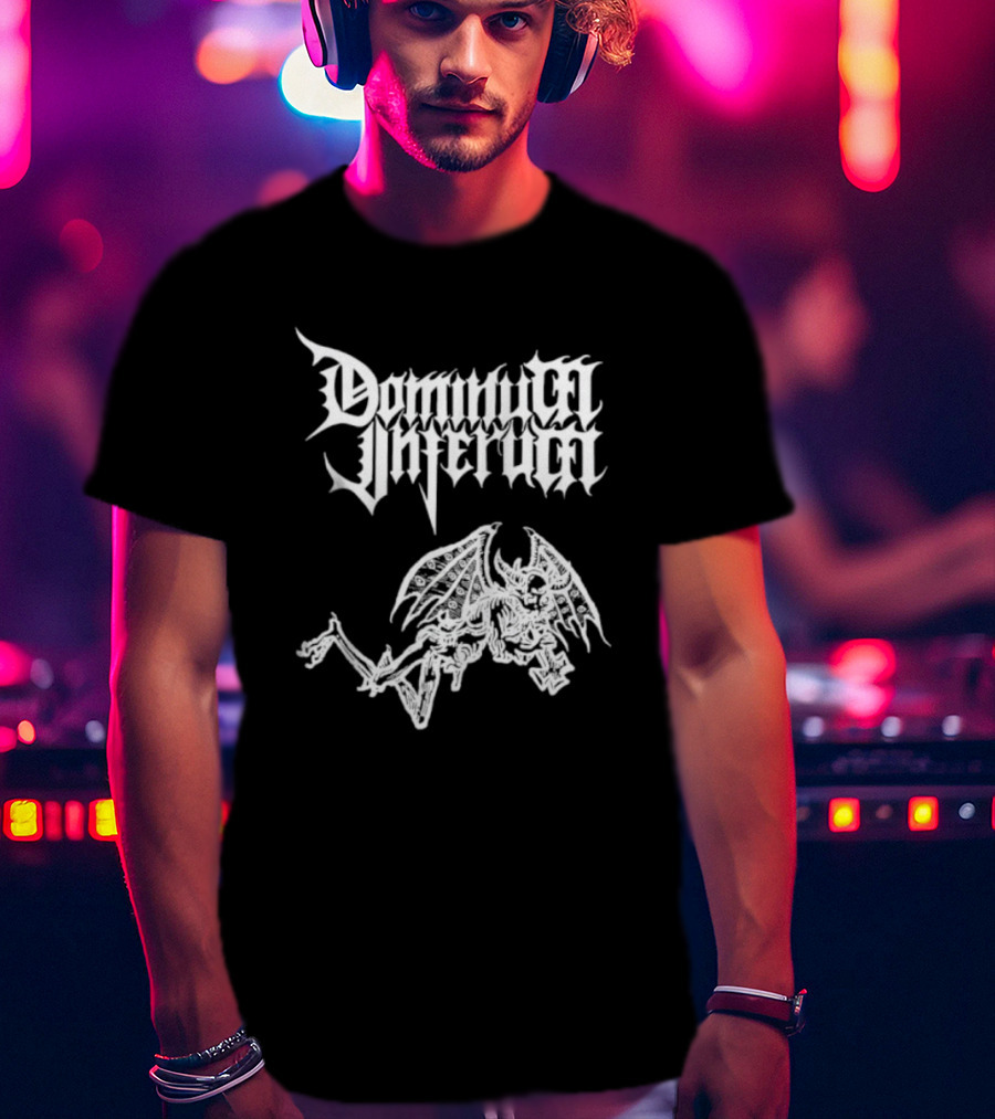 Dominum Inferum With Winged Demon T-Shirt