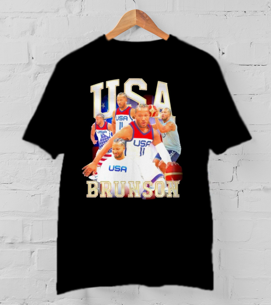 USA Brunson Basketball FIBA T-Shirt
