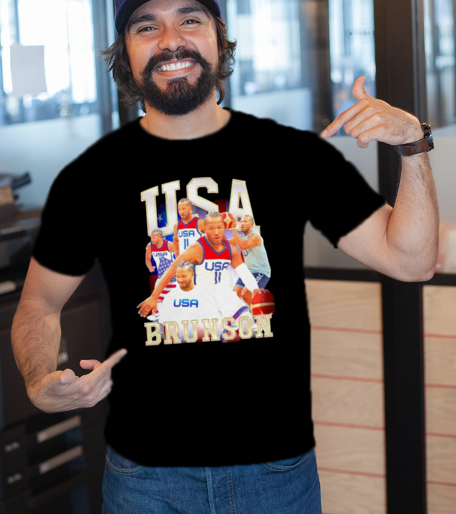 USA Brunson Basketball FIBA T-Shirt