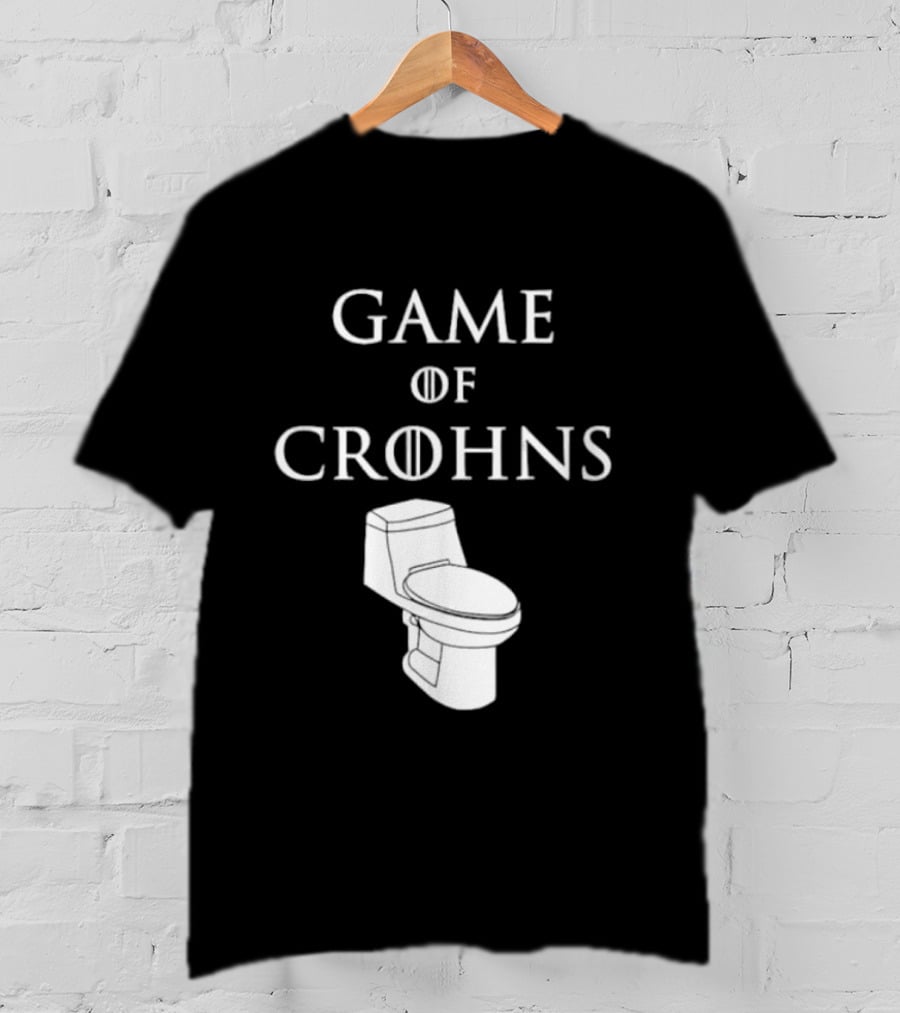 Game Of Crohns Toilet Throne T-Shirt