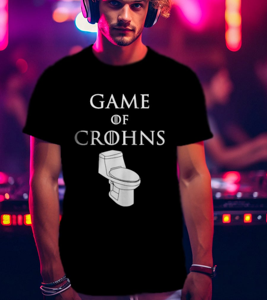 Game Of Crohns Toilet Throne T-Shirt