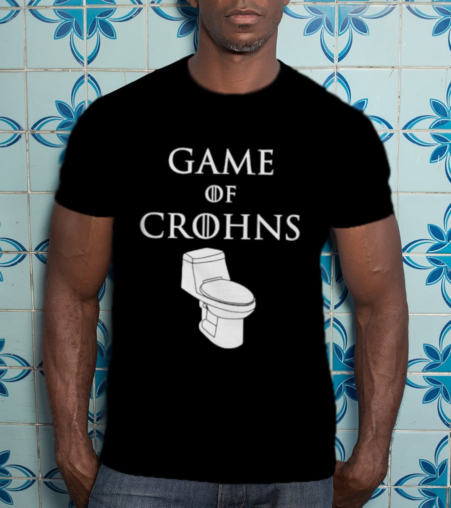 Game Of Crohns Toilet Throne T-Shirt