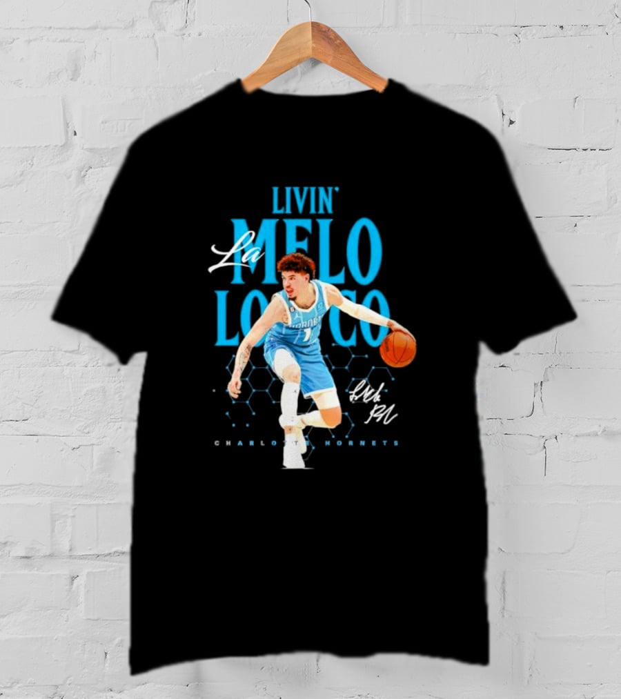 Livin' La Melo Loco Charlotte Hornets Signature T-Shirt